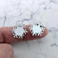 16mm SILVER MIRROR Acrylic SNOWFLAKES