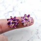 16mm CHUNKY GLITTER Acrylic FLOWERS MIXED PACK