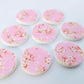 20mm CHERRY BLOSSOM Acrylic CIRCLES