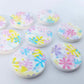 20mm Laser Cut PASTEL POP Acrylic CIRCLES