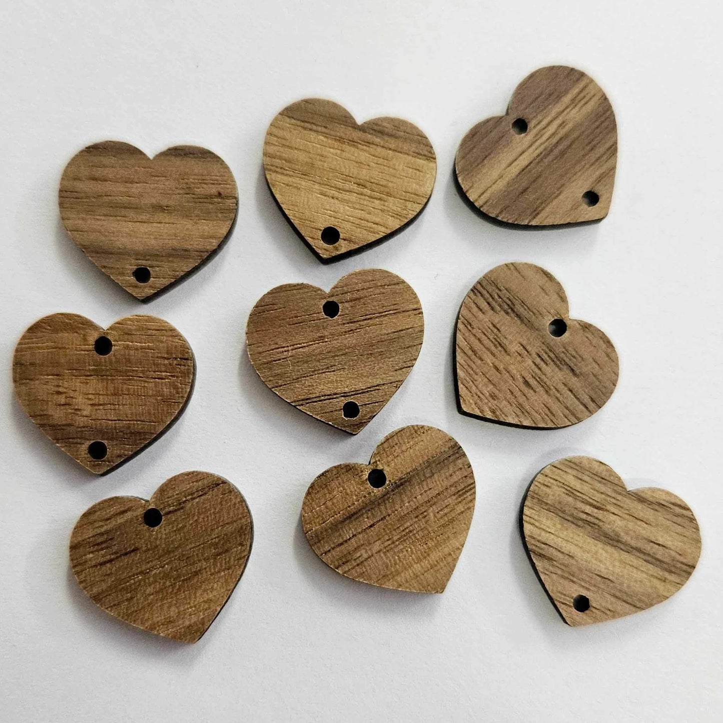 18mm WALNUT VENEER 3 Layered HEARTS