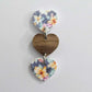 18mm WALNUT VENEER 3 Layered HEARTS