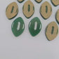 dark green football NRL AFL sports team DIY earring supplies laser cut acrylic studs blanks