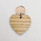 14mm ROSE GOLD MIRROR Acrylic Toppers/Studs
