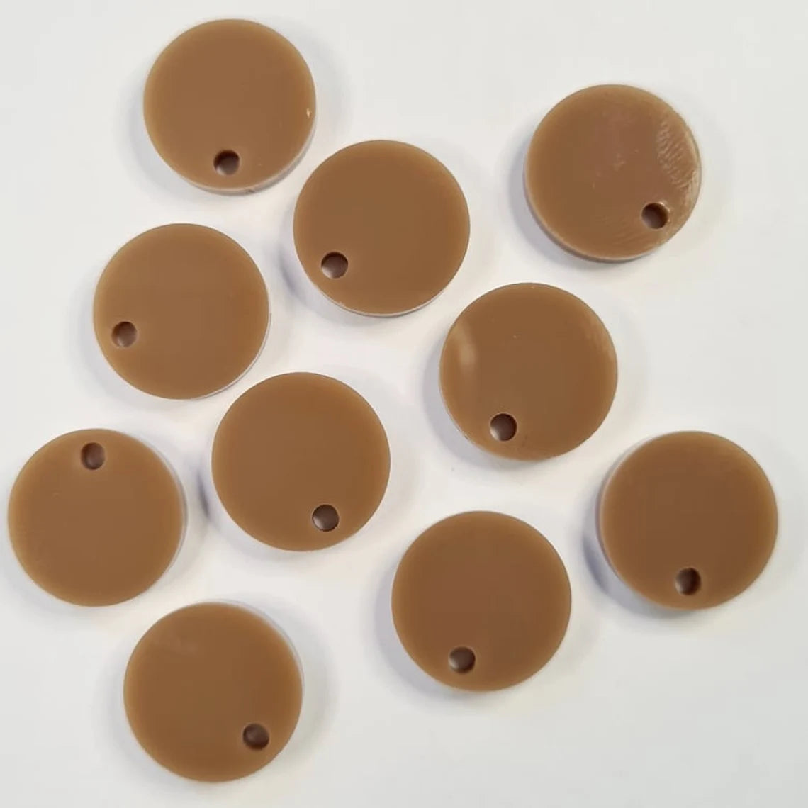 14mm ICED COFFEE Acrylic Toppers/Studs