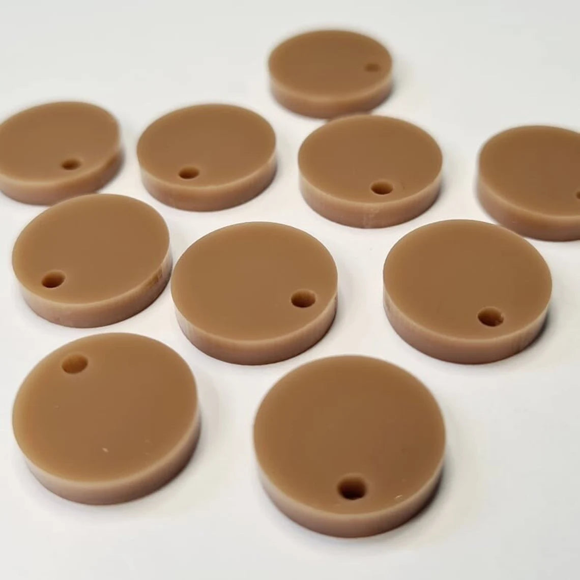 14mm ICED COFFEE Acrylic Toppers/Studs