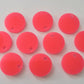 14mm NEON PINK Acrylic Toppers/Studs