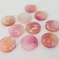 14mm FRANGIPANI PETAL Acrylic Toppers/Studs